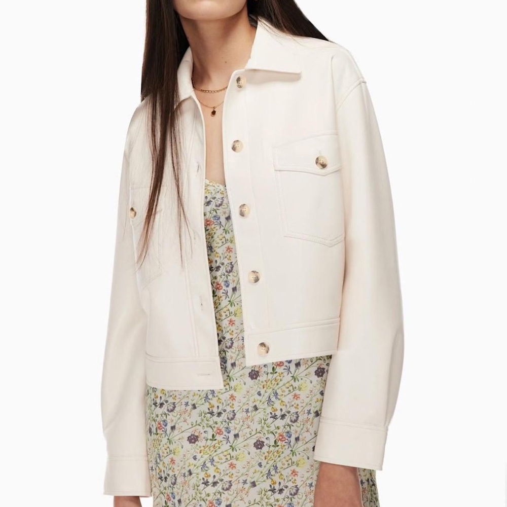 Aritzia Wilfred Autumn Shirt Jacket
